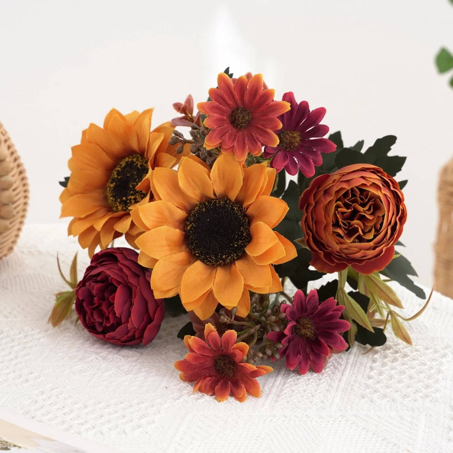 Bouquet de Tournesols Artificiels