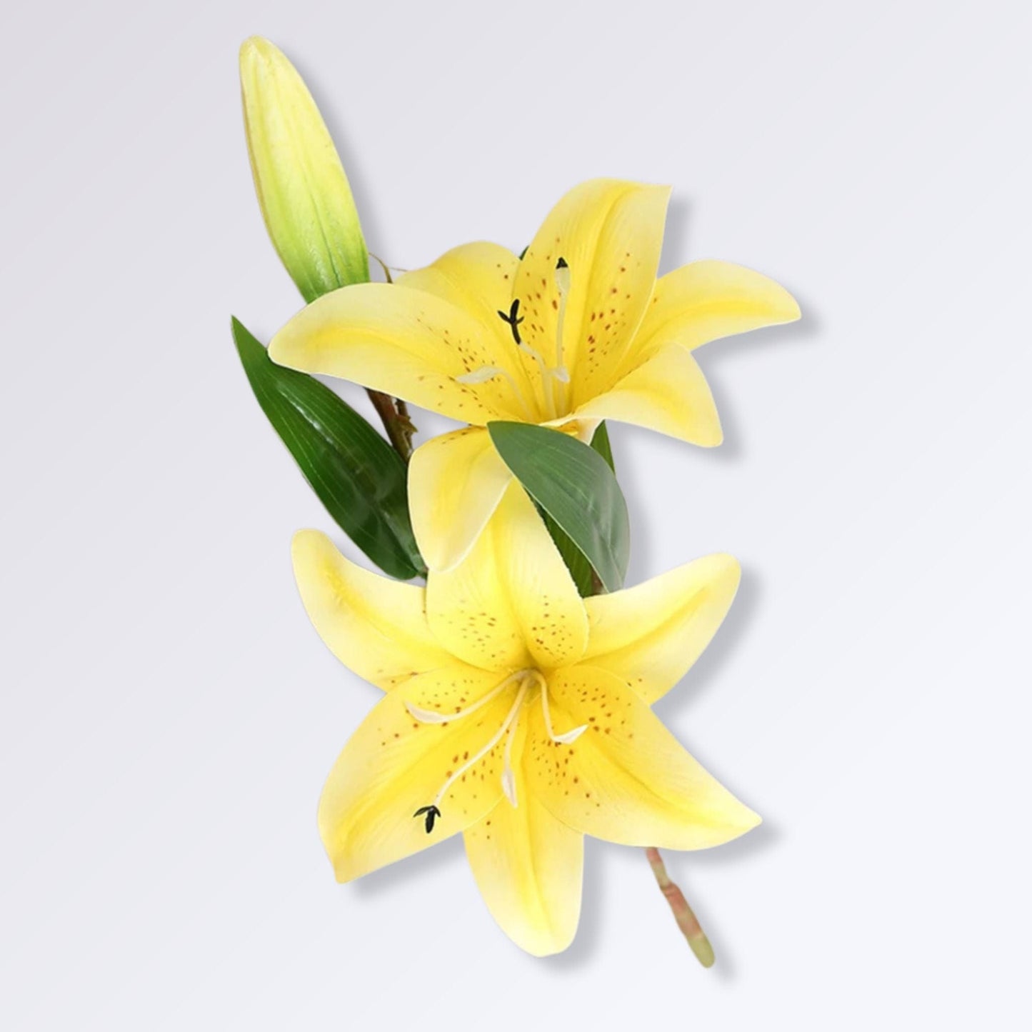 Fausses Fleurs de Lys Couleur Jaune