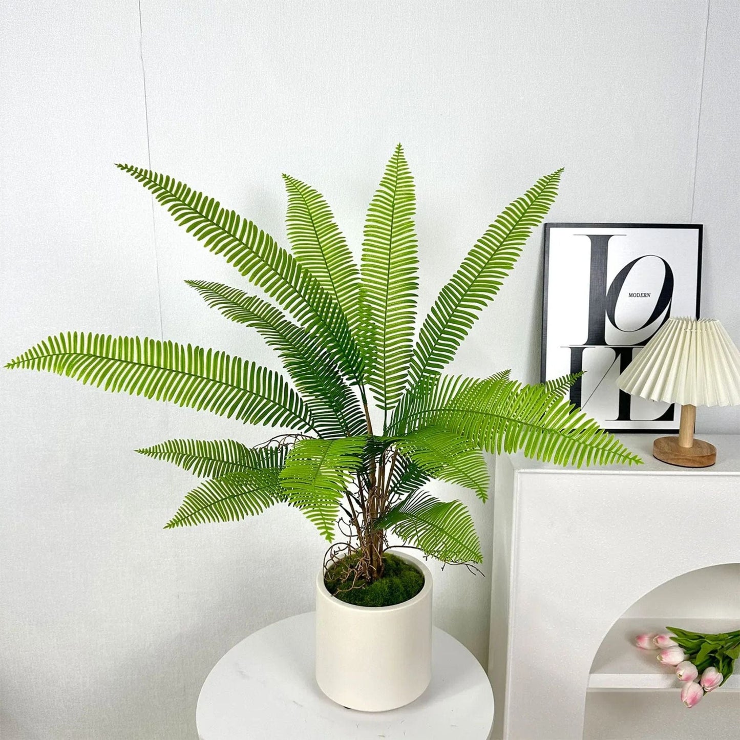 Faux Palmier Décoratif 15 feuilles 85cm
