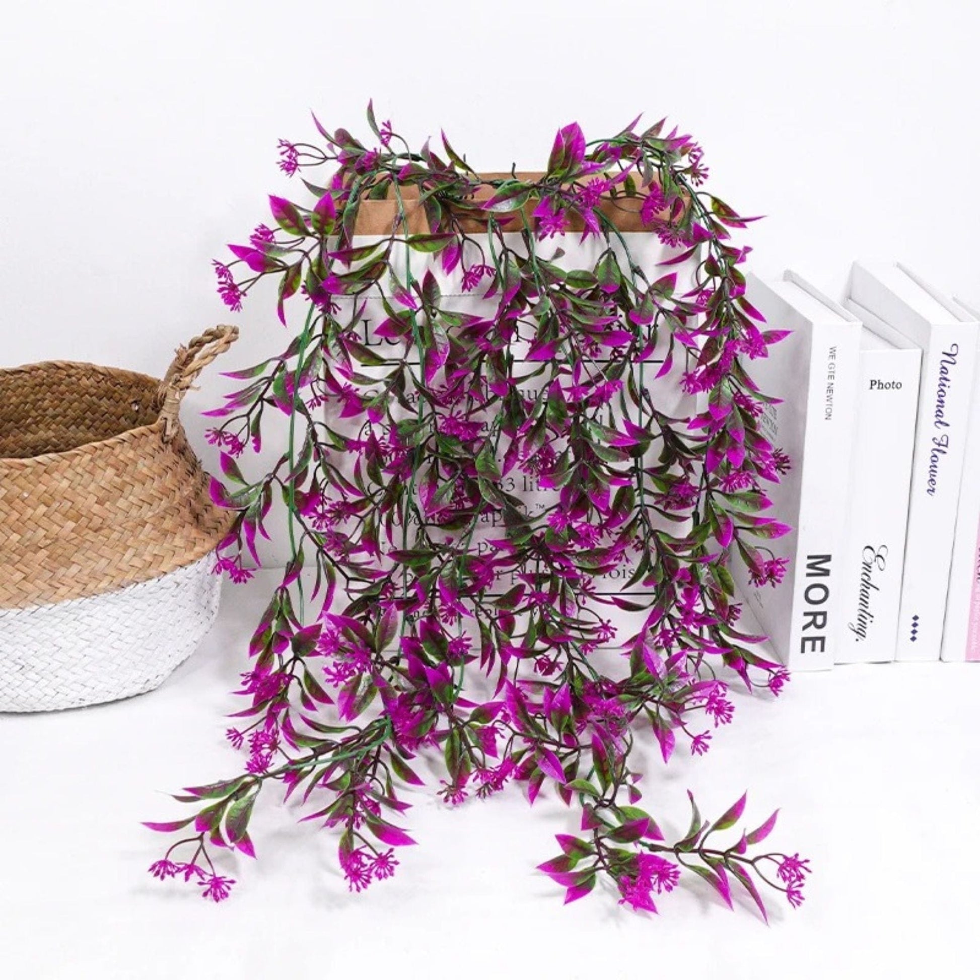 Fleurs Artificielles à Suspendre