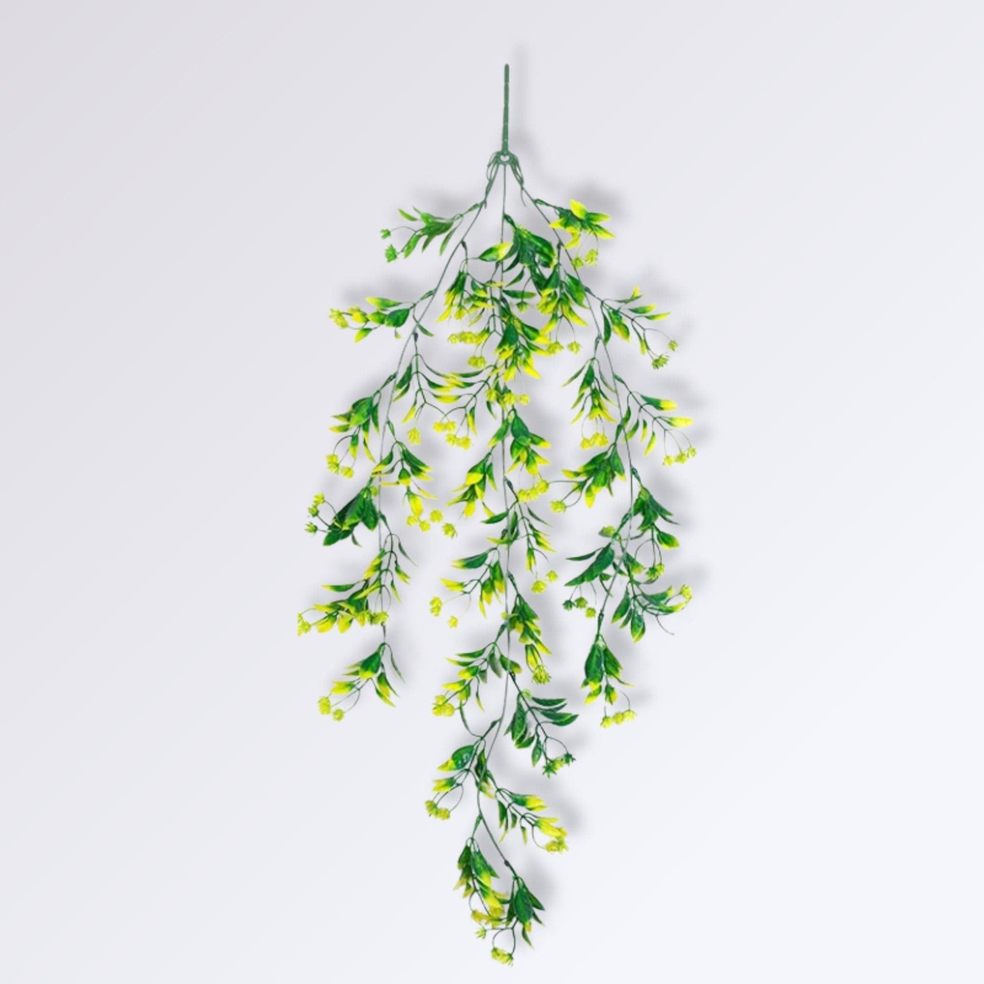 Fleurs Artificielles à Suspendre Couleur Jaune