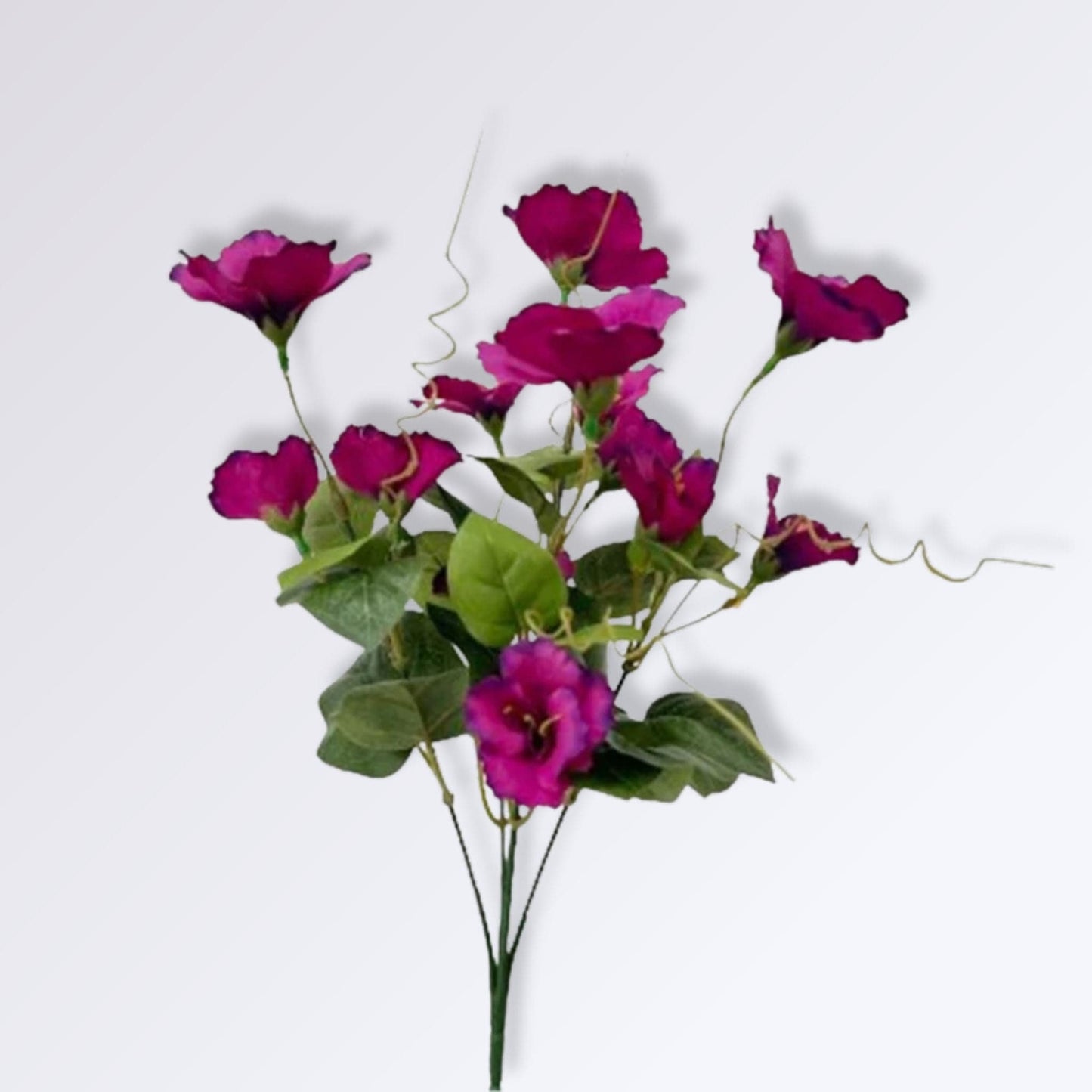 Fleurs d'Hibiscus Artificielles Couleur Mauve