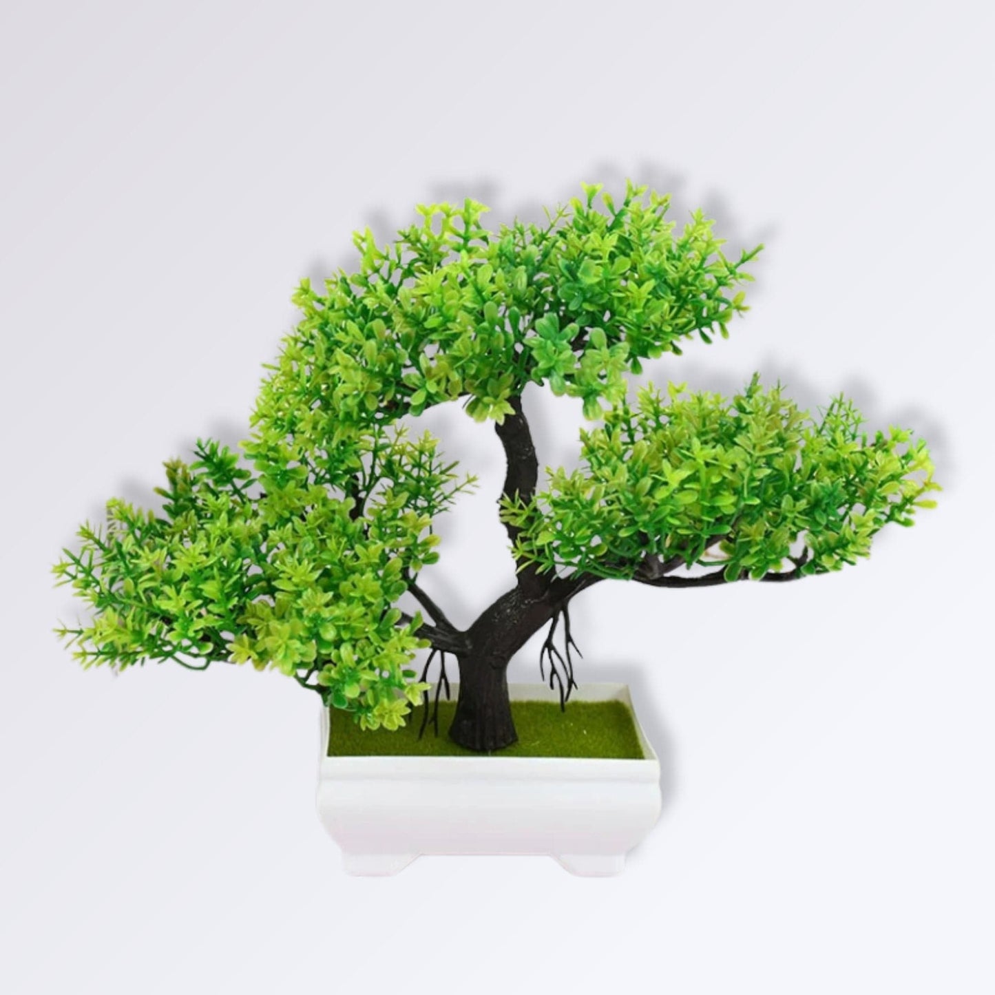 Mini Bonsaï Artificiel 22cm Vert