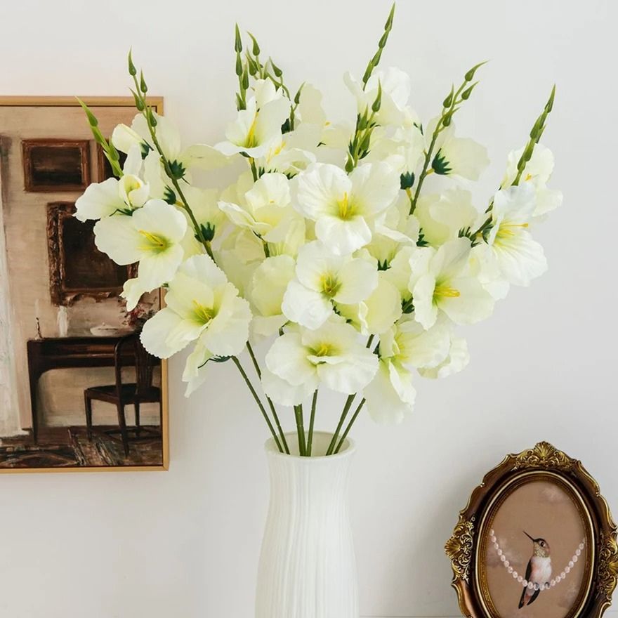 Orchidées Artificielles Blanches