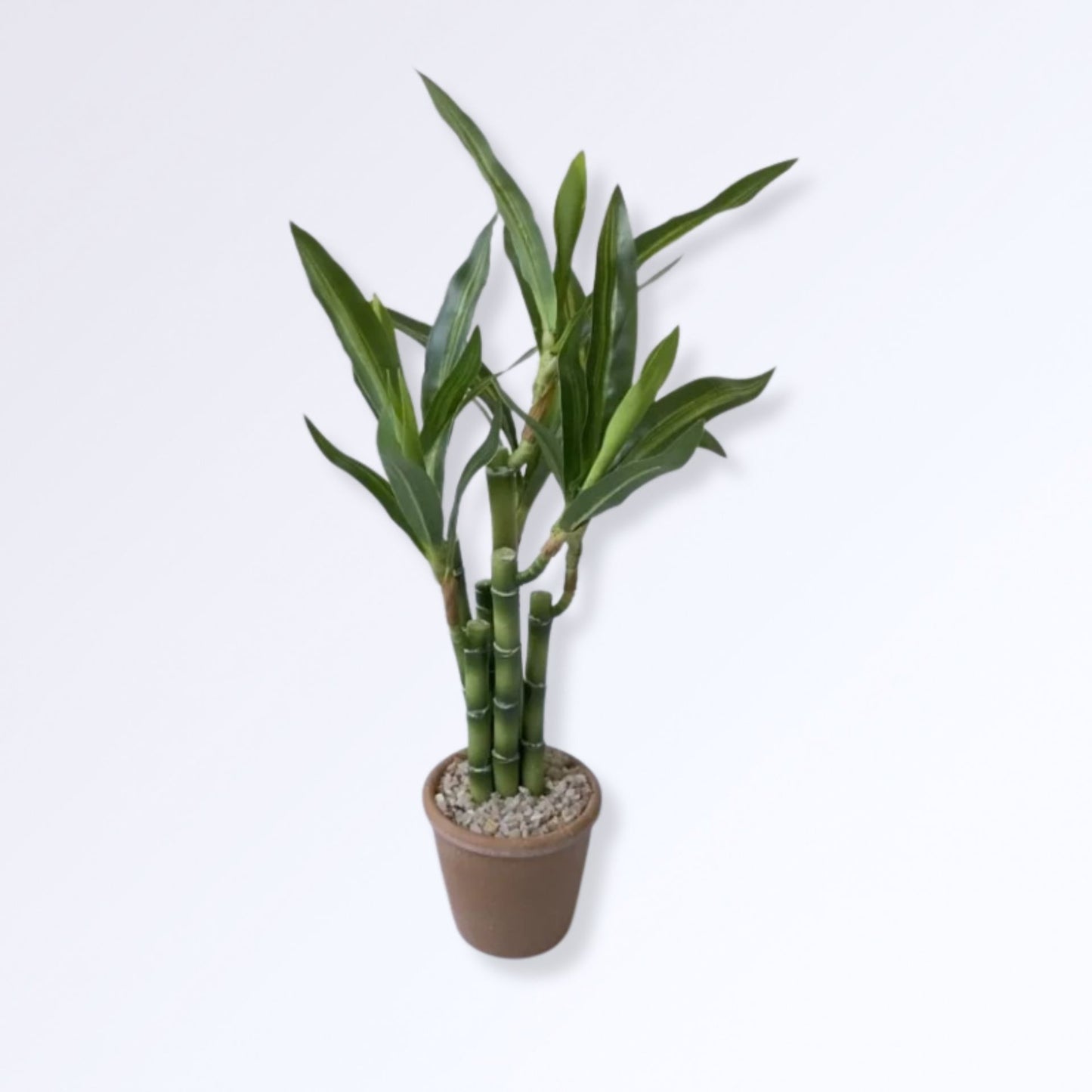 Petit Bambou Artificiel en Pot