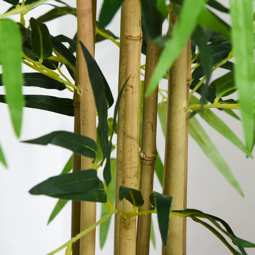 Plante Artificielle Bambou d'Extérieur en Pot | 150cm
