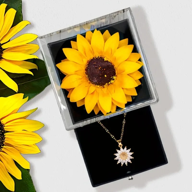 Tournesol Éternel avec Bijou