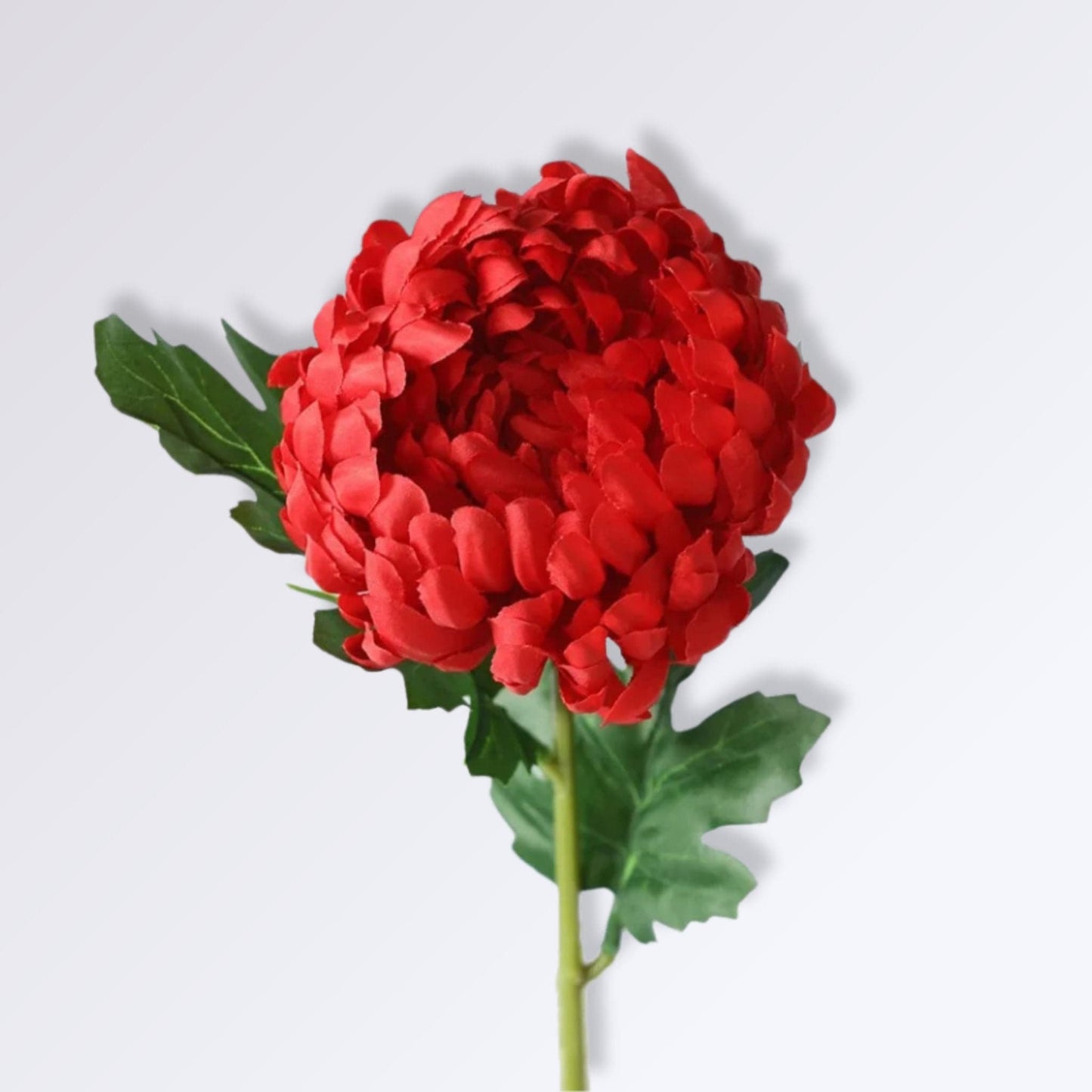 Chrysanthème Artificielle Rouge