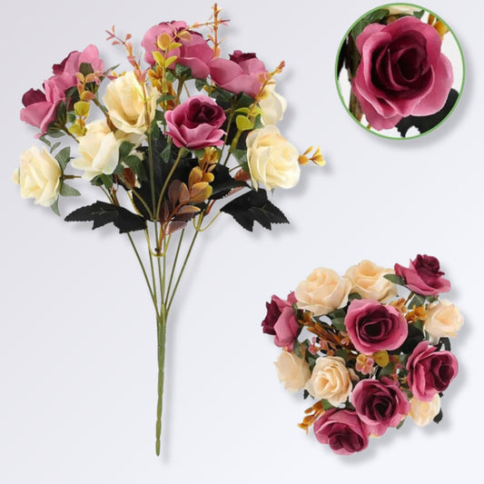 Fleurs Artificielles <br> Roses Artificielles pour Mariage