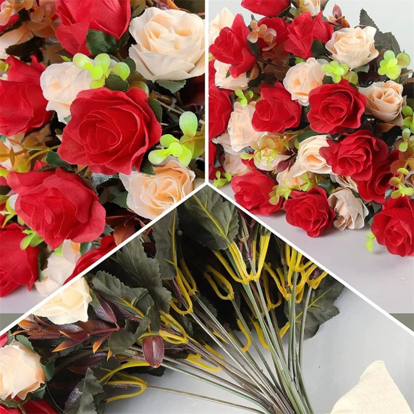 Fleurs Artificielles <br> Bouquet de Fleurs Artificielles de Mariage