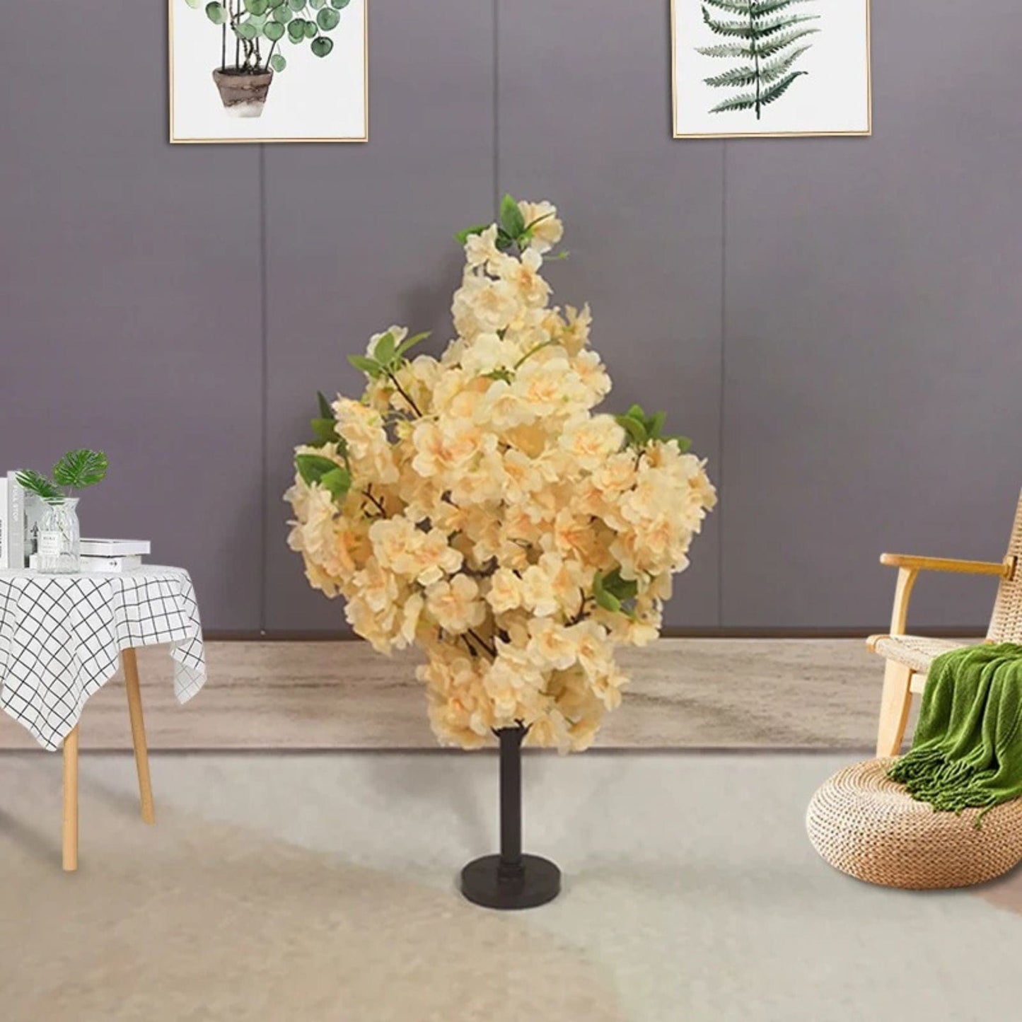 Arbuste Cerisier Décoratif à Fleurs Artificiel