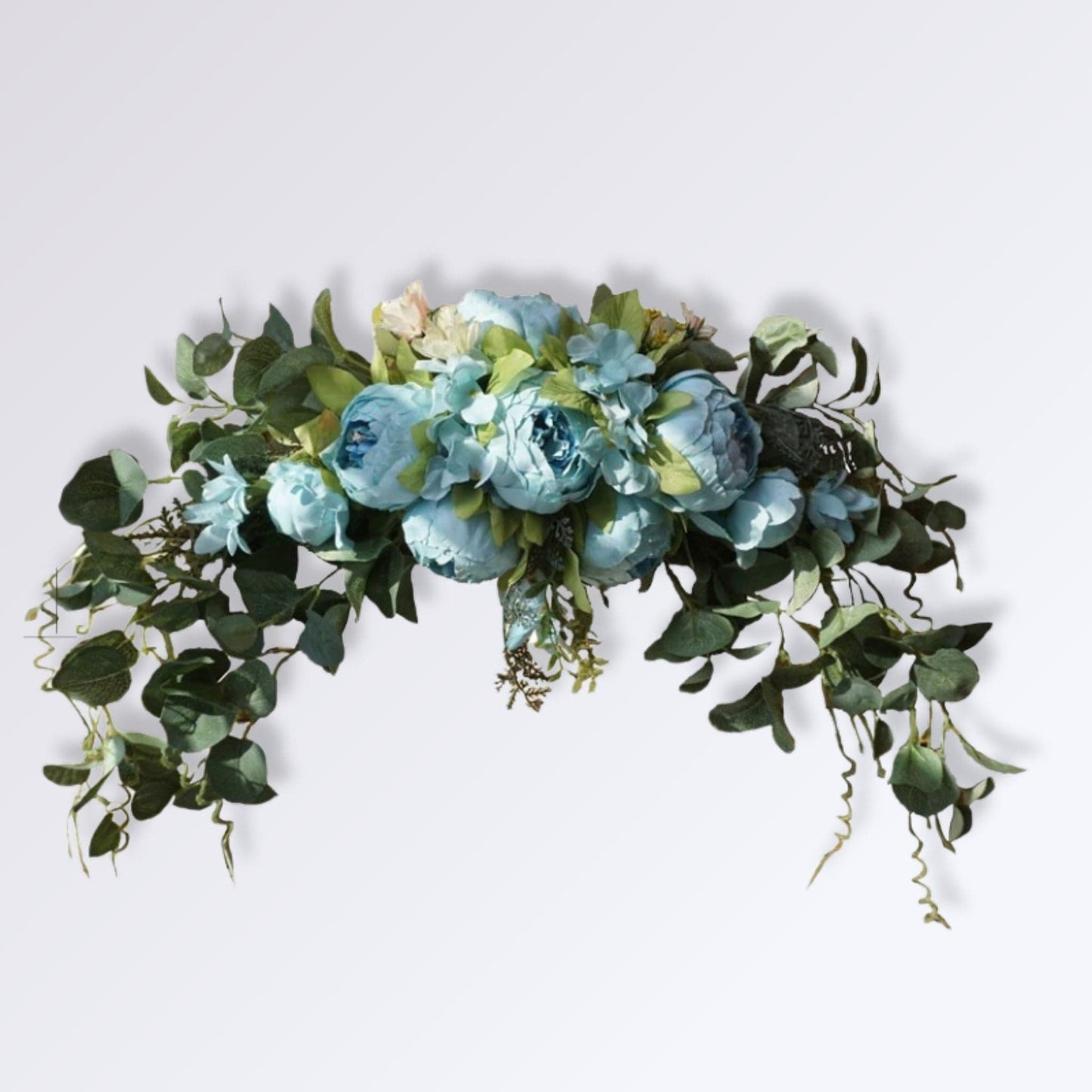 Arche en Rose Artificielle Bleu Ciel