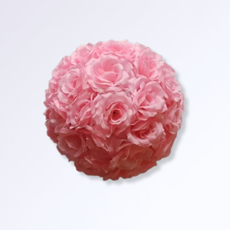 Boule de Roses Artificielles 30cm Rose