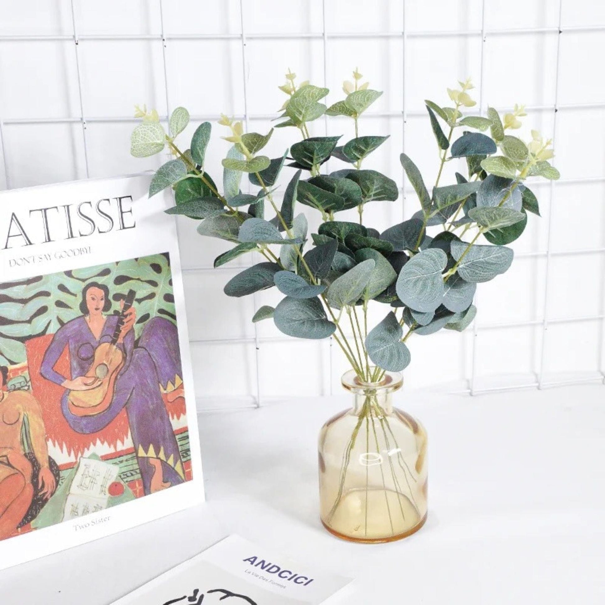 Bouquet d'Eucalyptus Artificiel 10 brins