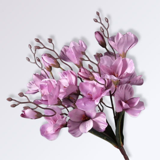 Bouquet d’Orchidée Artificielle Couleur Rose 