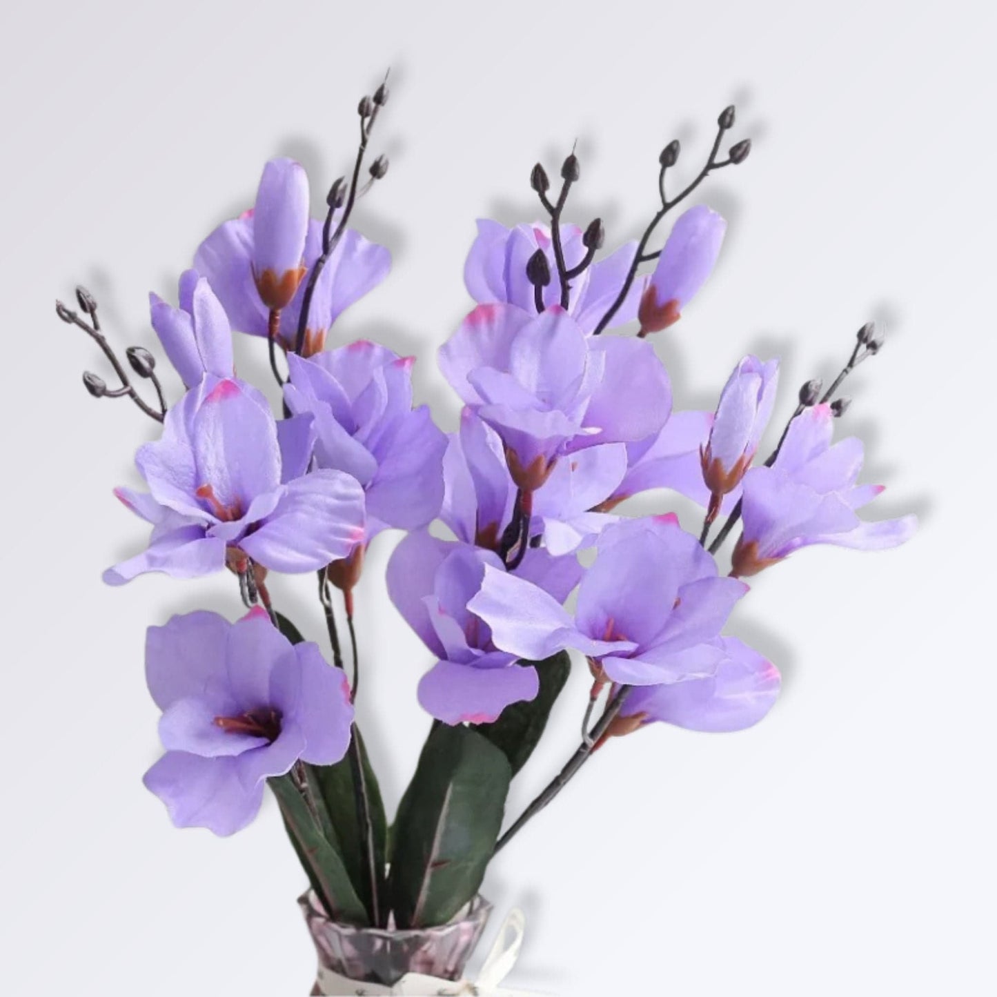 Bouquet d’Orchidée Artificielle Couleur Violet