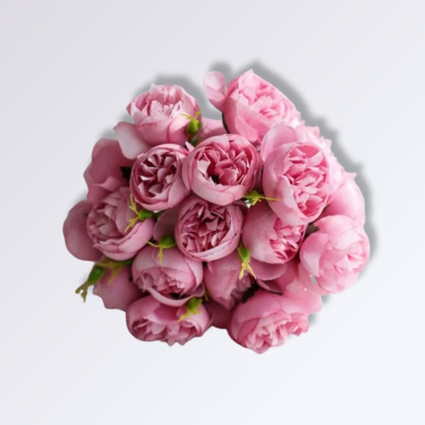 Bouquet de Fleurs de Pivoine Artificiel Rose