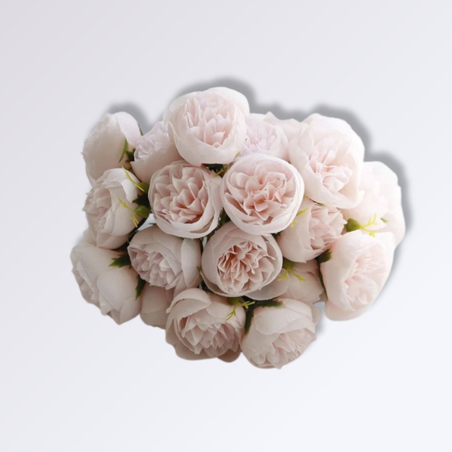 Bouquet de Fleurs de Pivoine Artificiel Rose clair