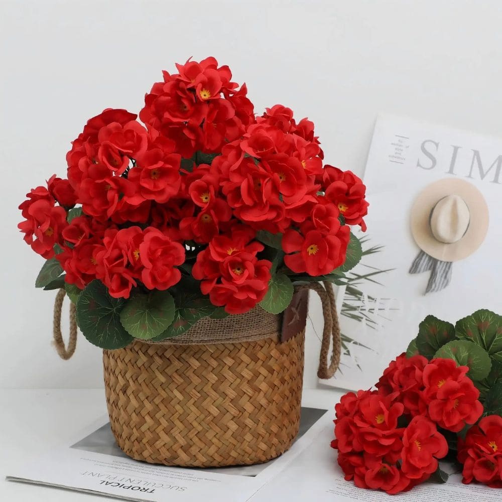 Bouquet de Géranium Artificiel