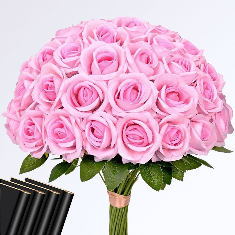 Bouquet de Roses Rouges Éternelles Rose