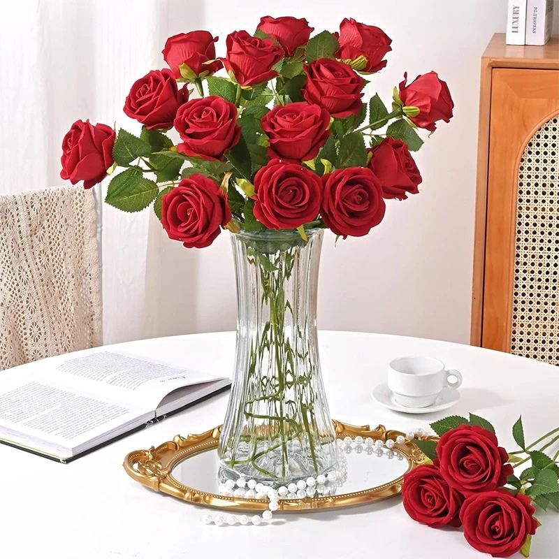 Bouquet de Roses Rouges Éternelles