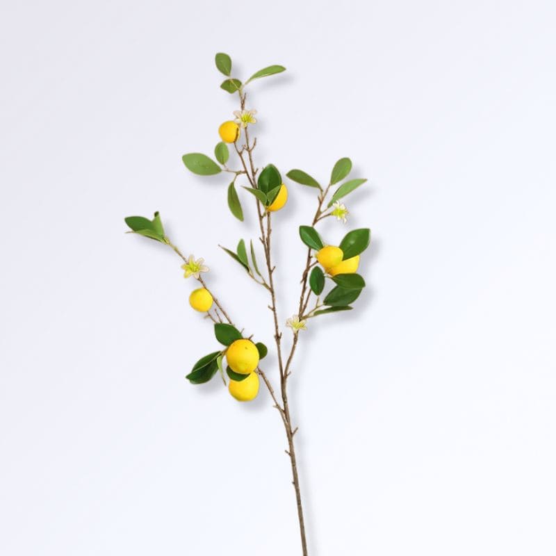 Branches de Citronnier Artificielles 7 citrons