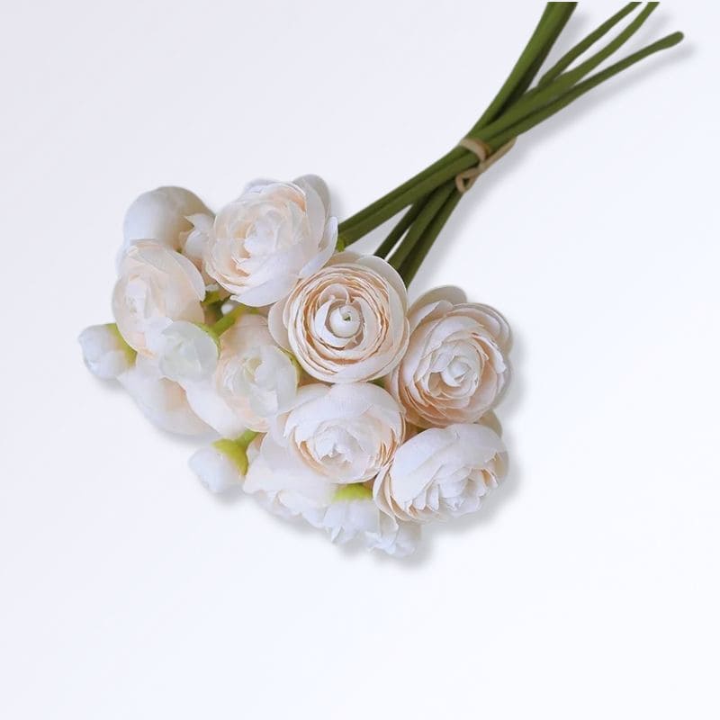 Camélia Artificiel Champagne