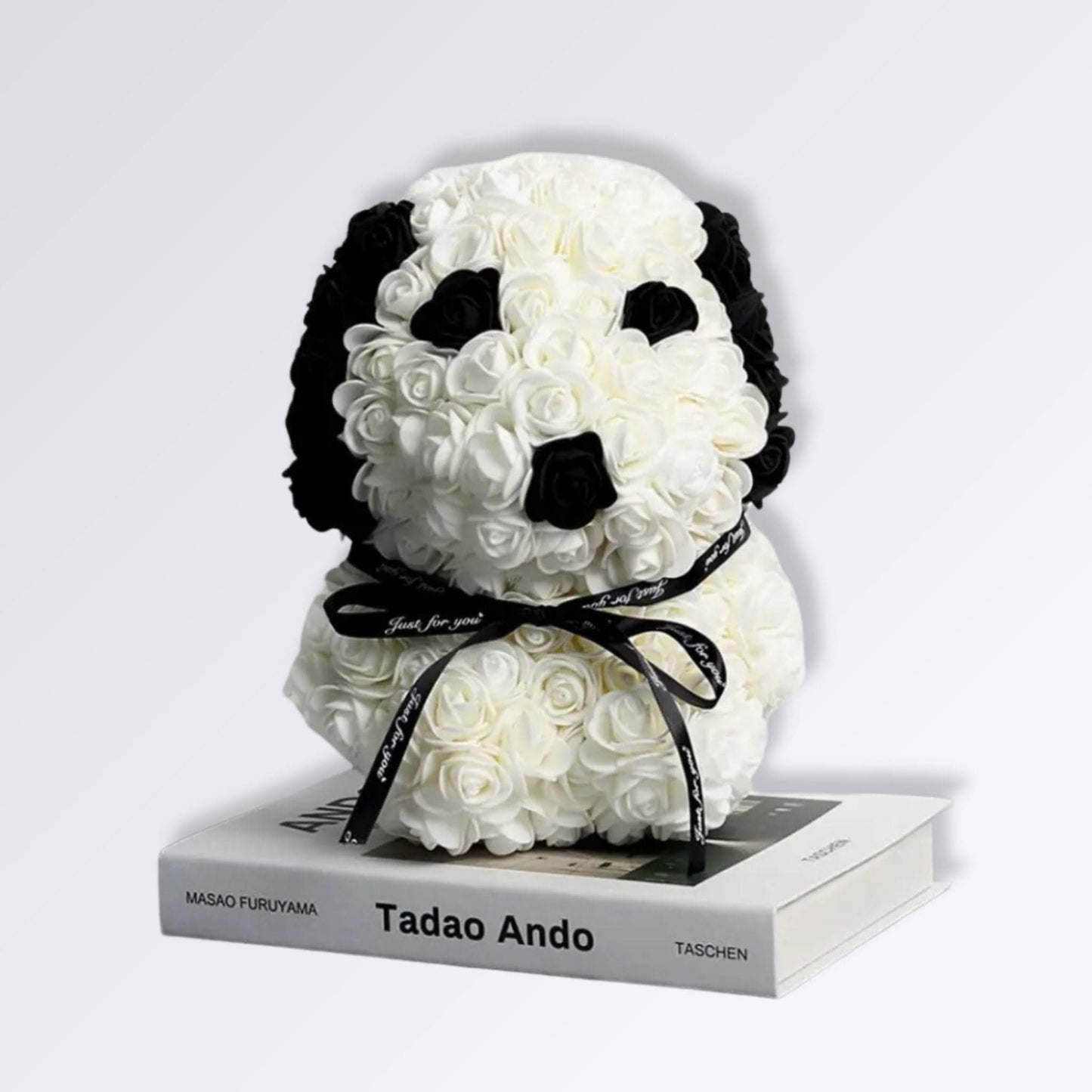 Chien En Rose Éternelle Couleur Blanc