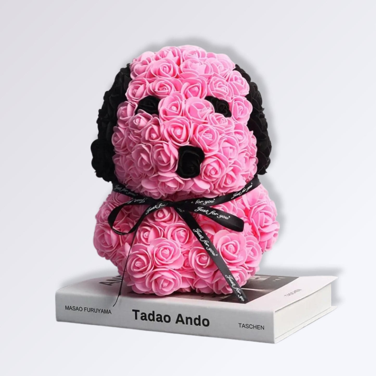 Chien En Rose Éternelle Couleur Rose