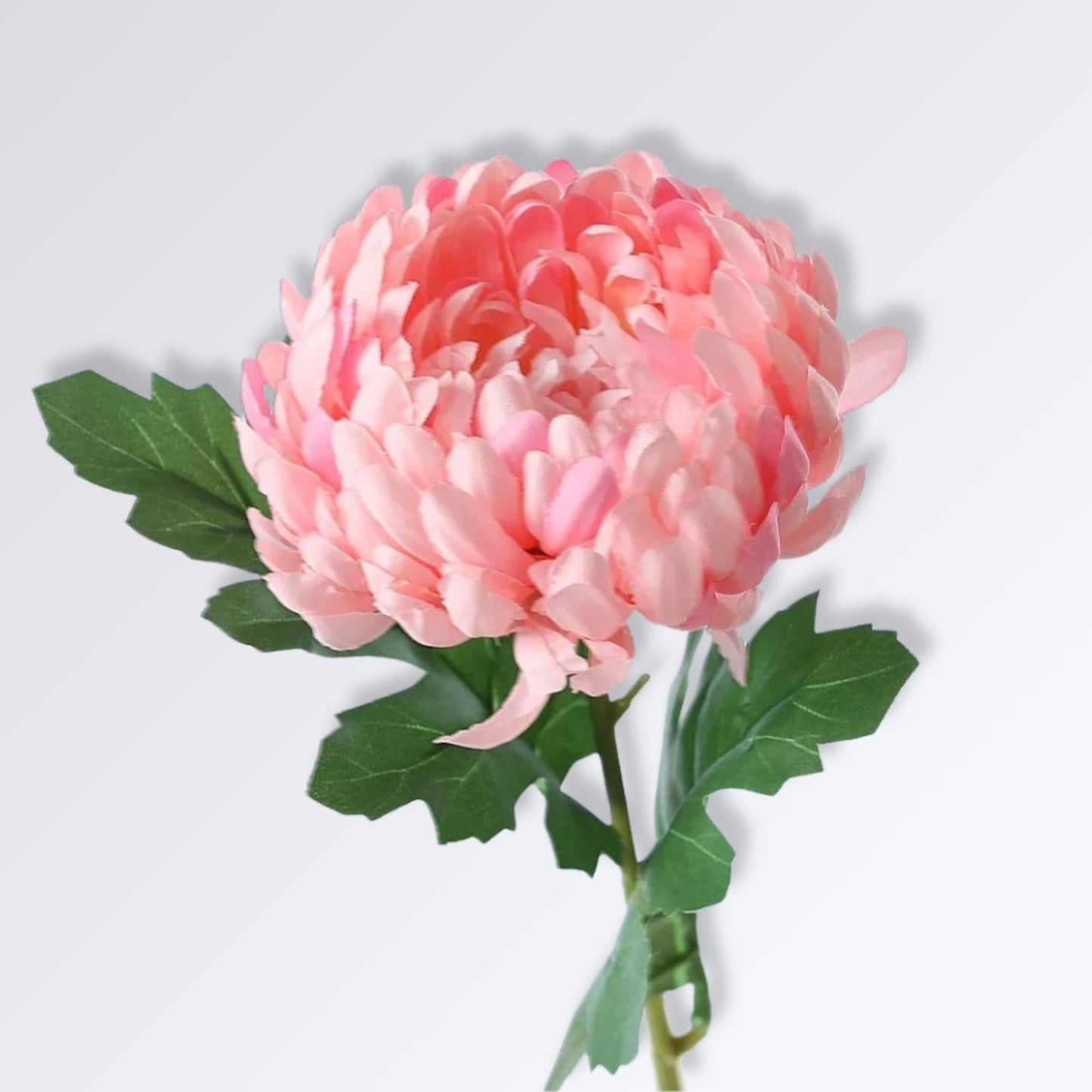 Fleur Artificielle de Chrysanthème | 50cm Rose