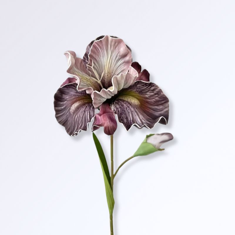 Fleur d'Iris Artificielle Violet pâle