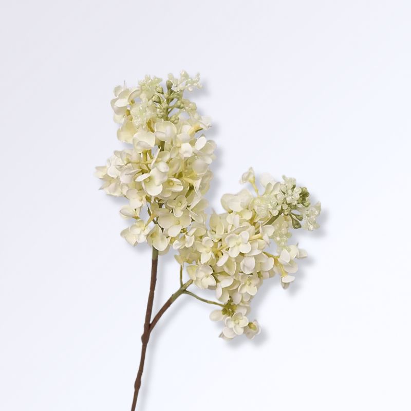 Fleurs Artificielles Lilas Blanc crème