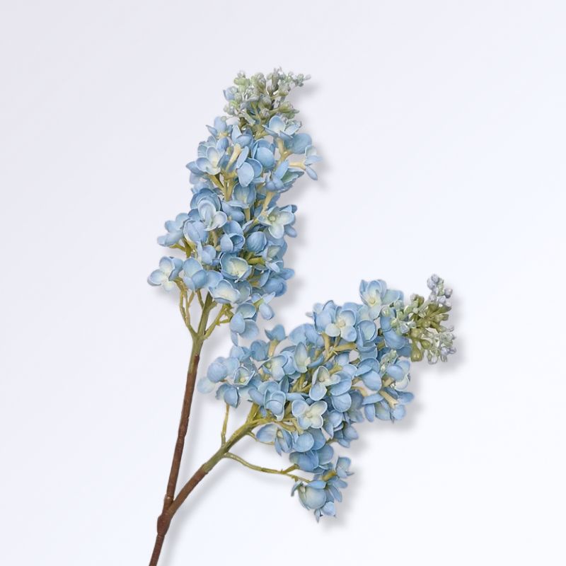 Fleurs Artificielles Lilas Bleu