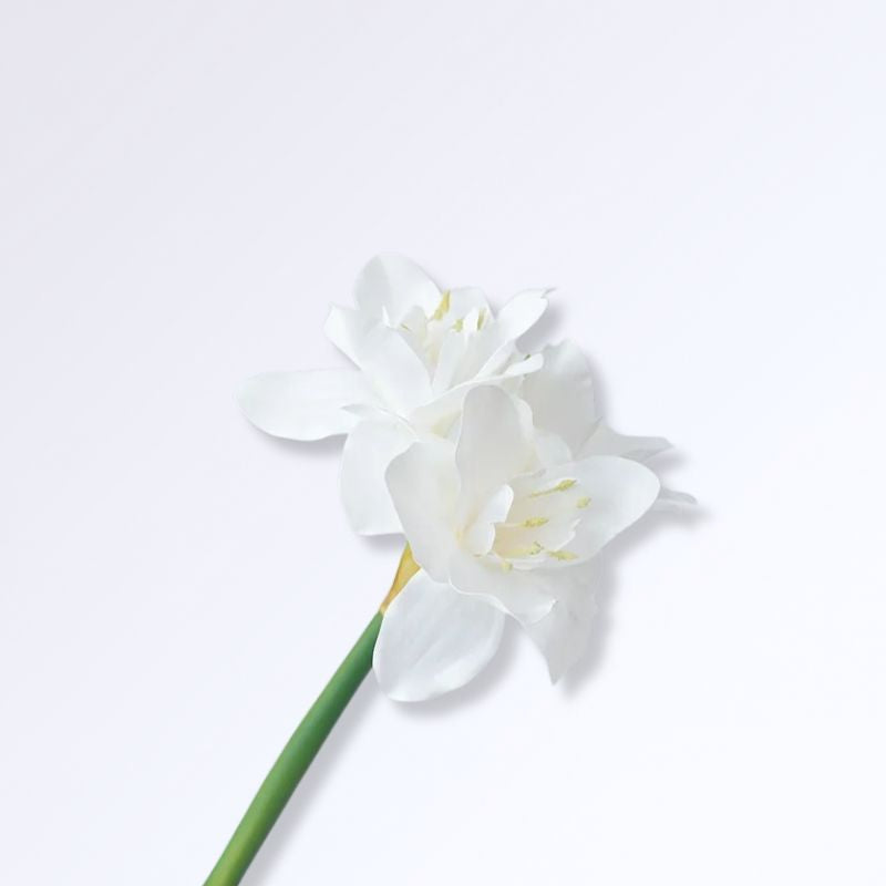 Fleurs Artificielles d'Amaryllis Blanc