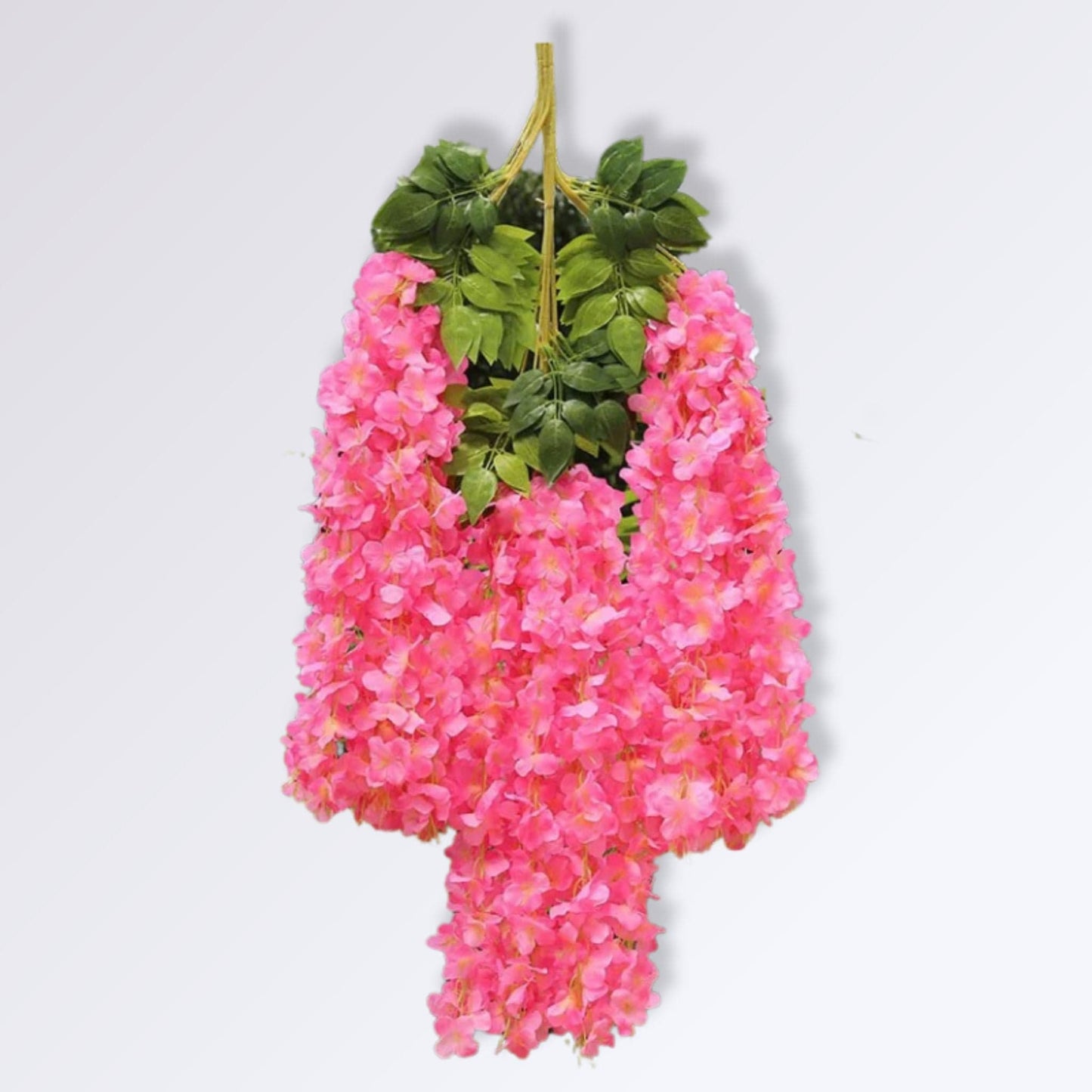 Fleurs Artificielles de Glycine pour Extérieur Rose fuchsia