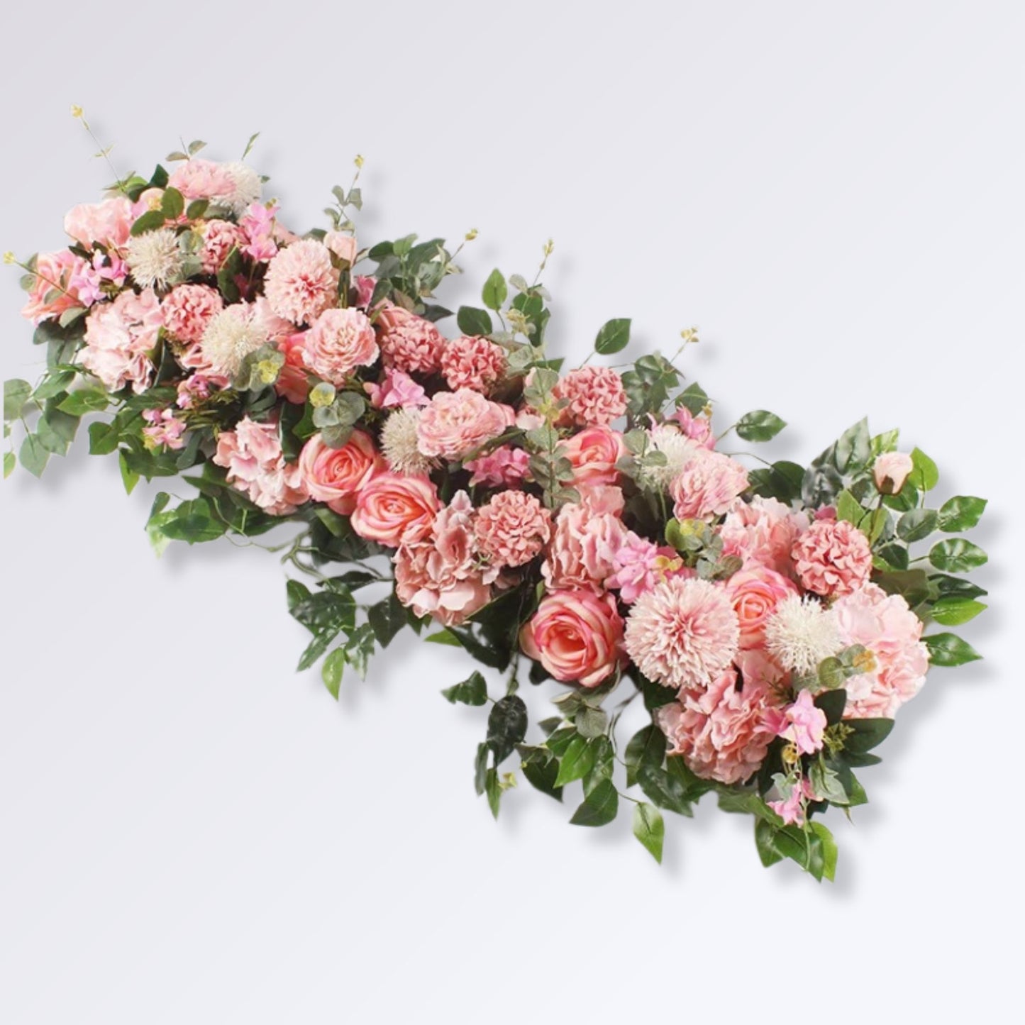 Fleurs Artificielles pour Arche de Mariage Couleur Rose