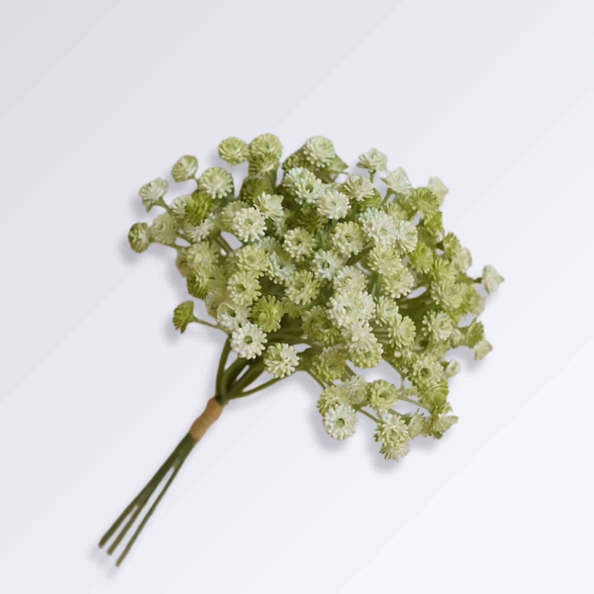 Fleurs de Gypsophiles Artificielles Couleur Vert