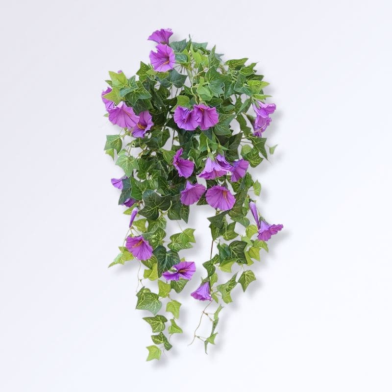 Géranium Artificiel Retombant Violet