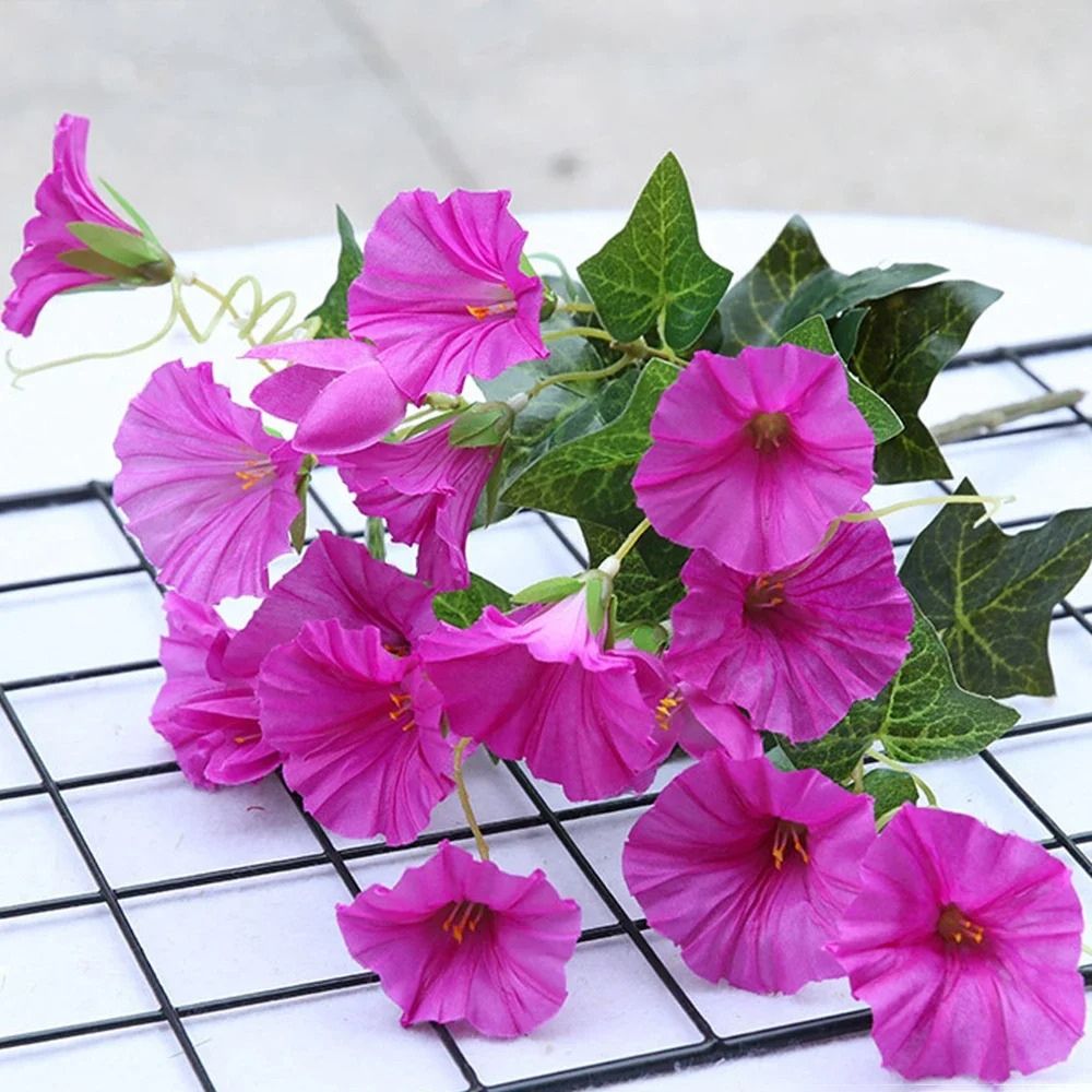 Géranium avec Lierre Artificiel Violet