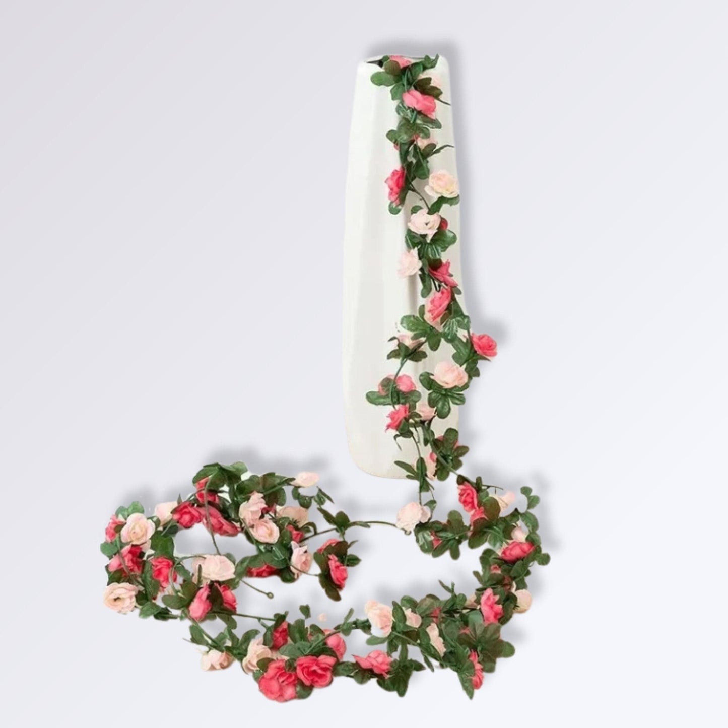 Guirlande De Roses Artificielles | 250cm Rose