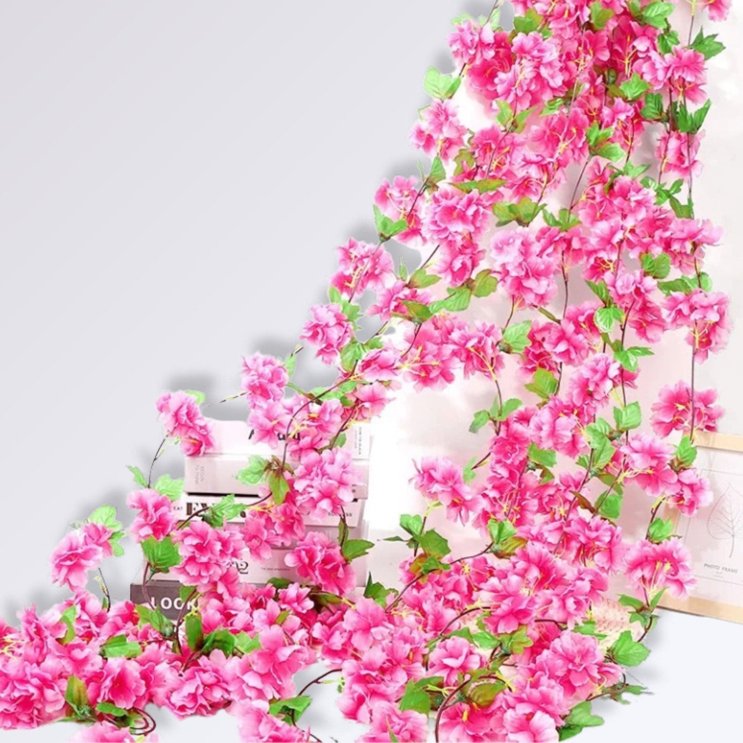 Guirlande Fleur de Cerisier | 230cm Rose fuchsia
