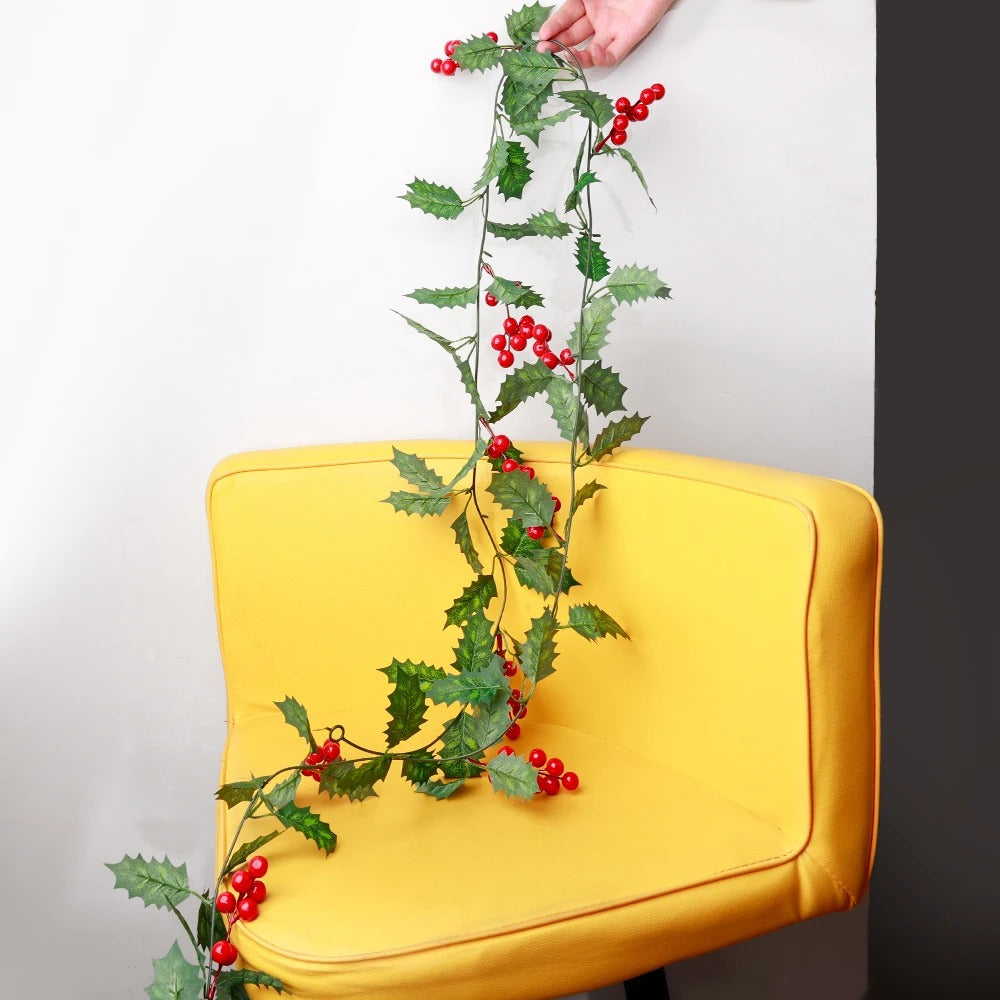 Guirlande de Houx Artificielle