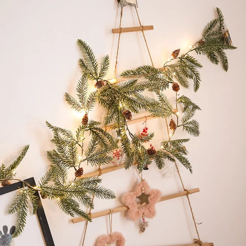Guirlande de pin artificielle Style Feuillage