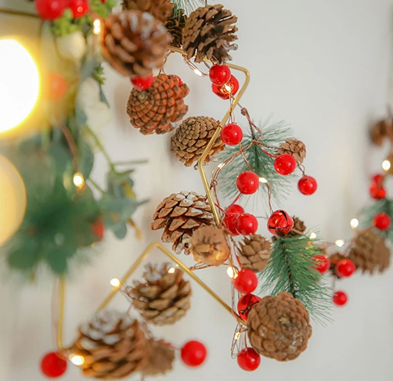 Guirlande de pin artificielle