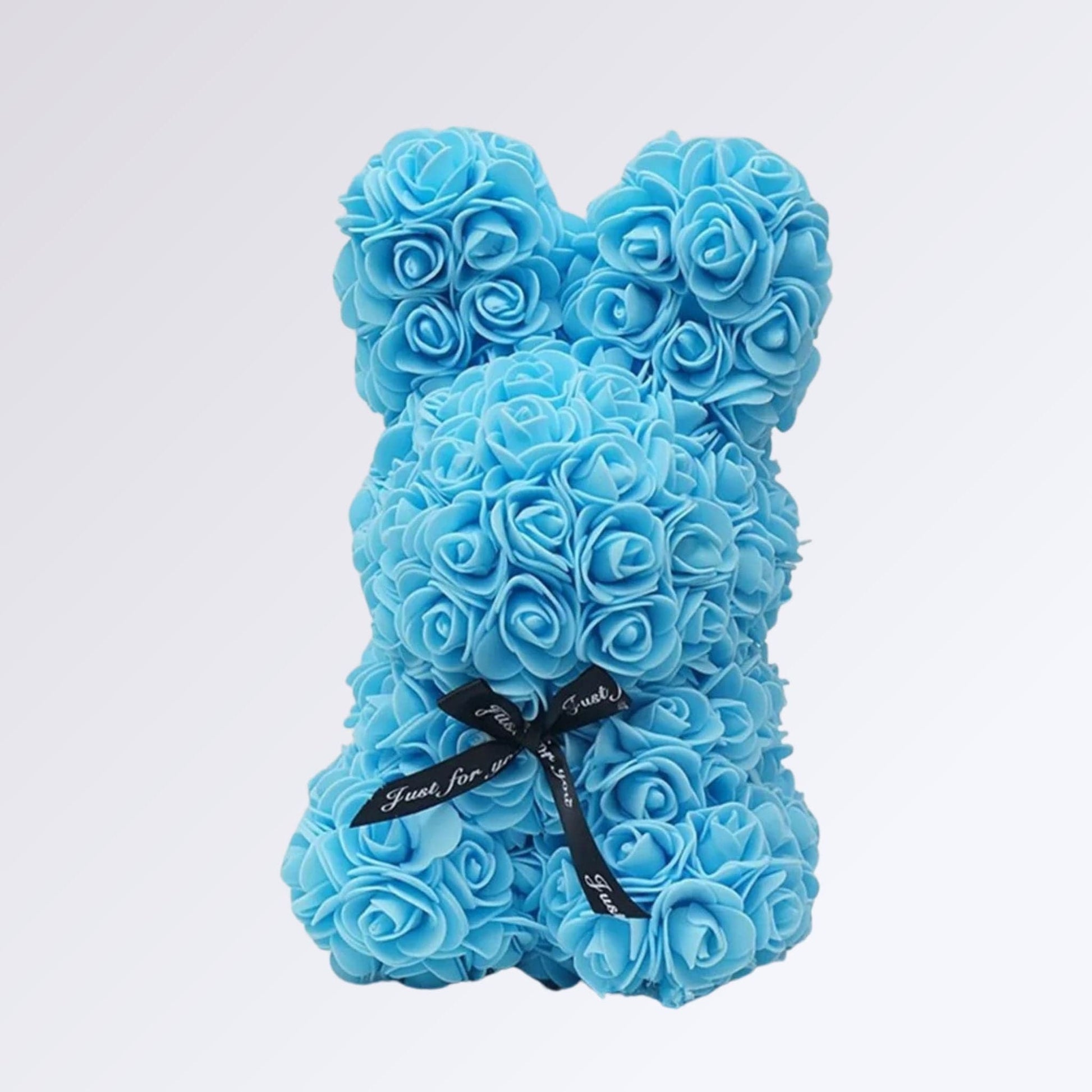 Lapin En Rose Éternelle Couleur Bleu