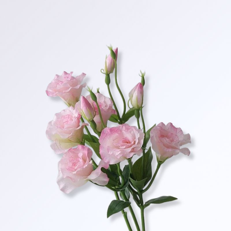 Lisianthus artificiel Rose clair