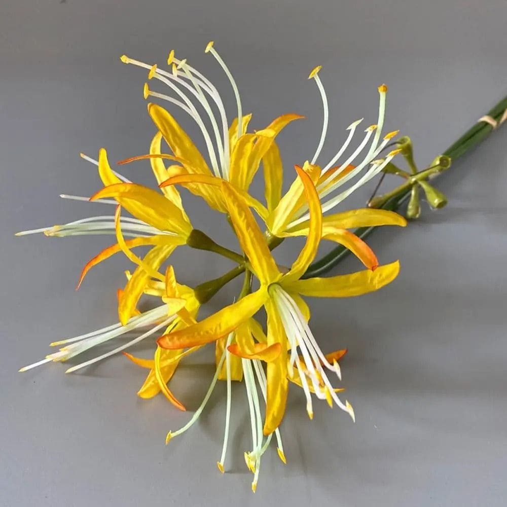 Lycoris Fleur Artificielle Jaune clair