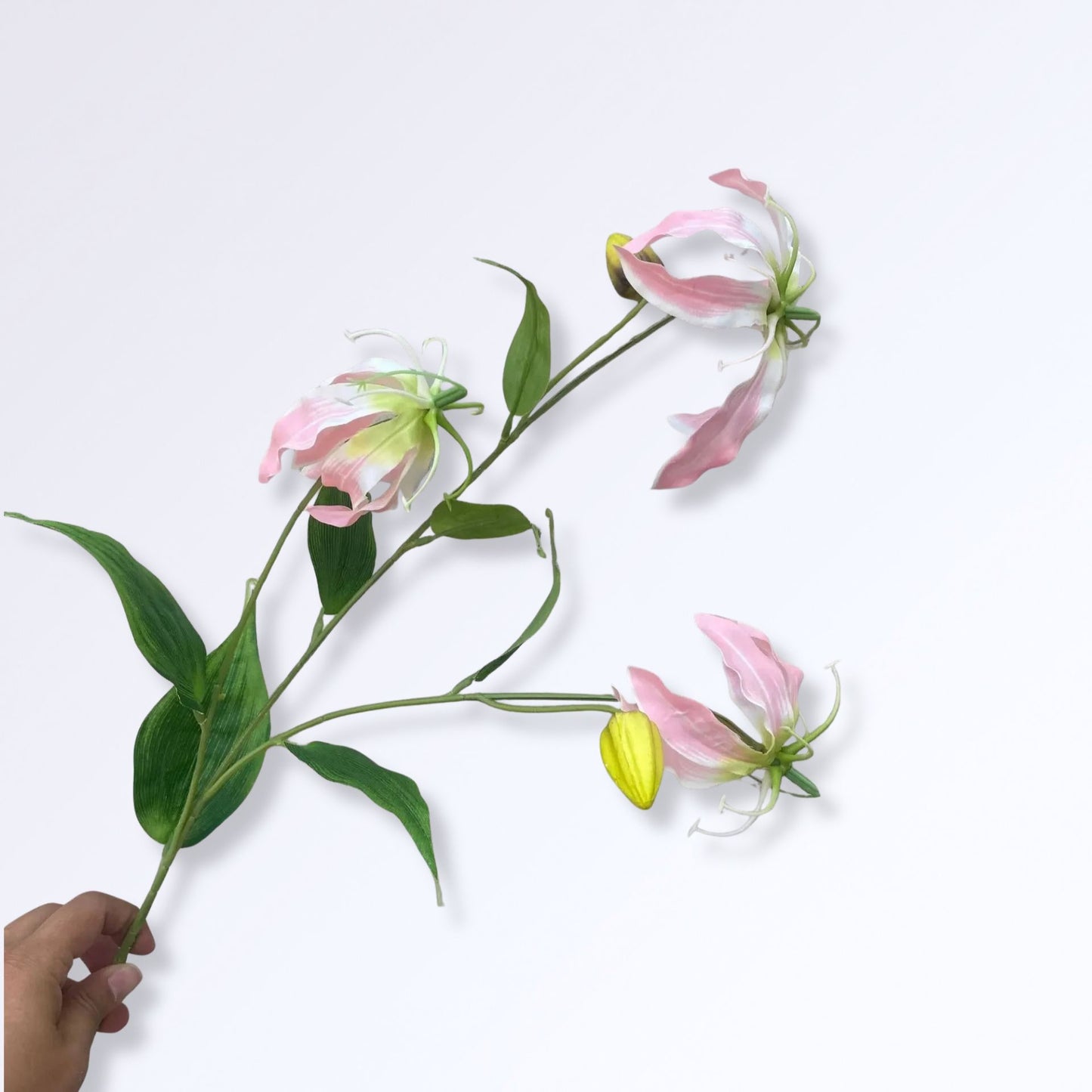 Lys de Flamme Gloriosa Artificiel Rose