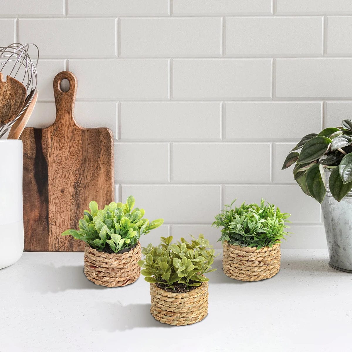 Mini Plante Artificielle en Pot