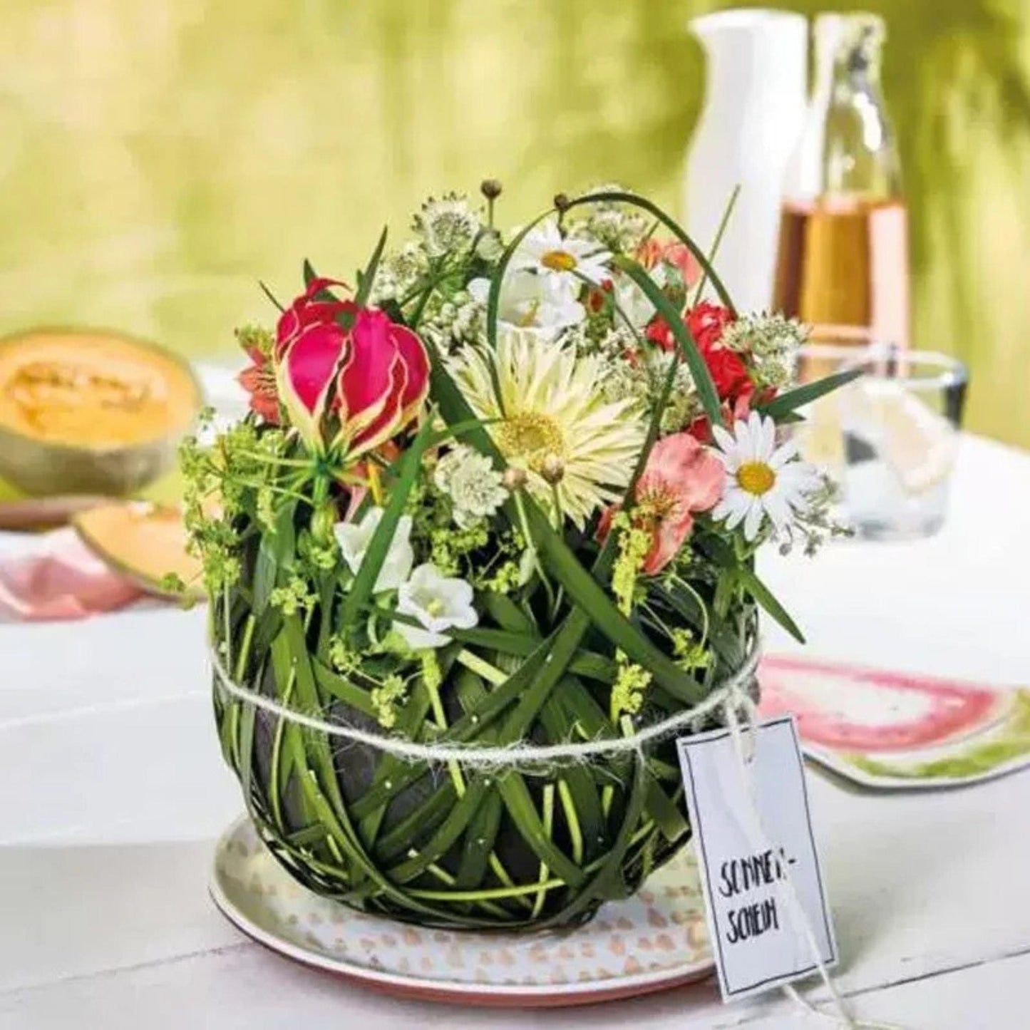 Mousse Ronde Pour Composition Florale